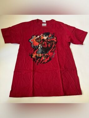 Red Tekken 7 Jin Kazama T-shirt